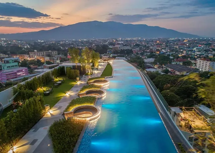Astra Sky River Paronama Pool Luxury Changklan Chiang Mai