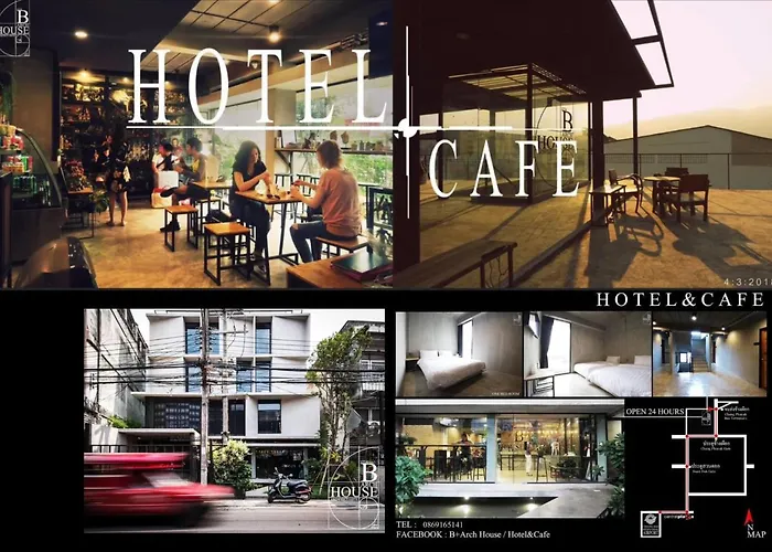 B Arch House Hotel And Cafe Ll No Parking Ll
