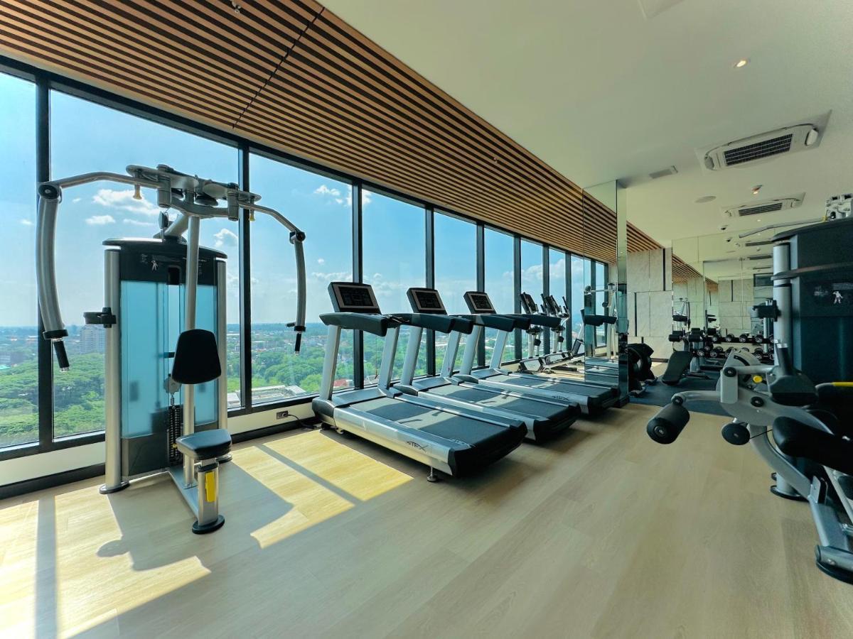 清迈astra Sky River无边泳池奢华温馨三卧家庭山景房 Apartamento Chiang Mai