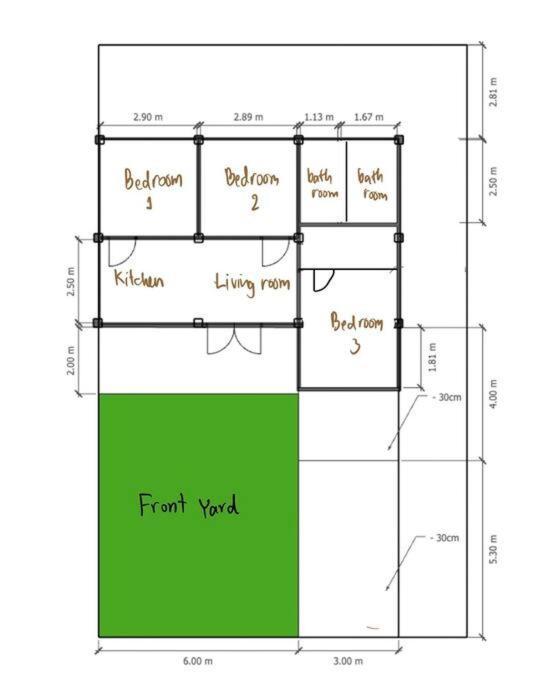 Ray's Home,3br With Front Yard,walkable To Nimman Vakantiehuis *