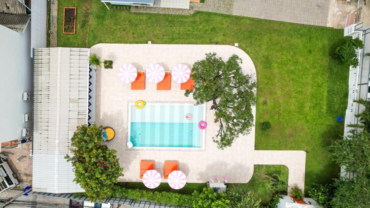 Pink Moon Pool In Quiet Area Of Nimmanhaemin *