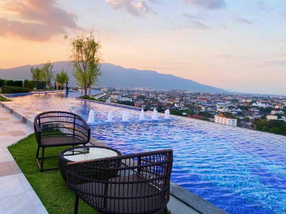 New & Cozy 2 Bedroom @ The Astra Sky River Apartment Chiang Mai