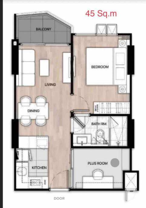 Apartment New & Cozy 2 Bedroom @ The Astra Sky River