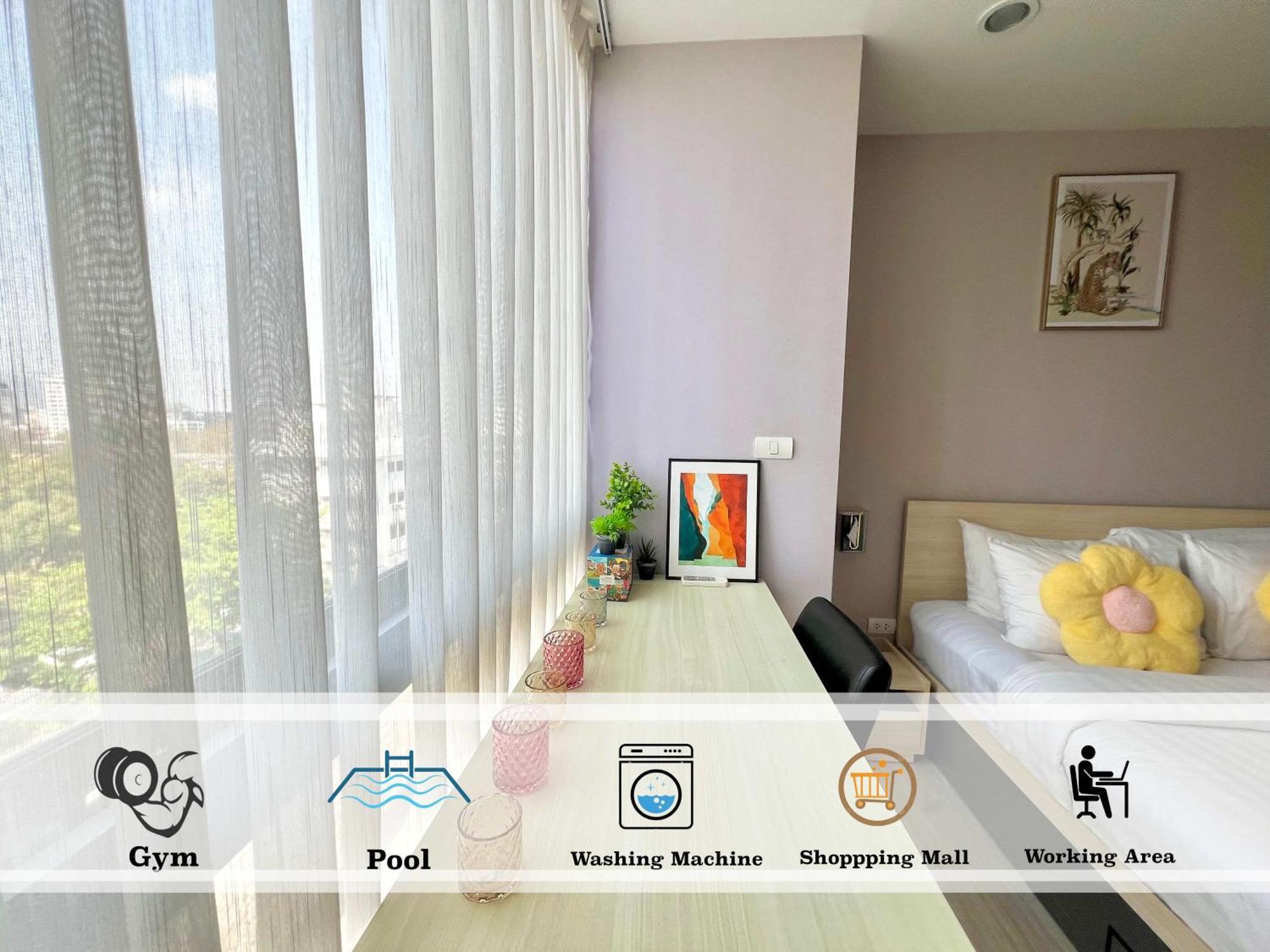 Apartment Palm Springs Nimman Fountain Condominium By Merryland *