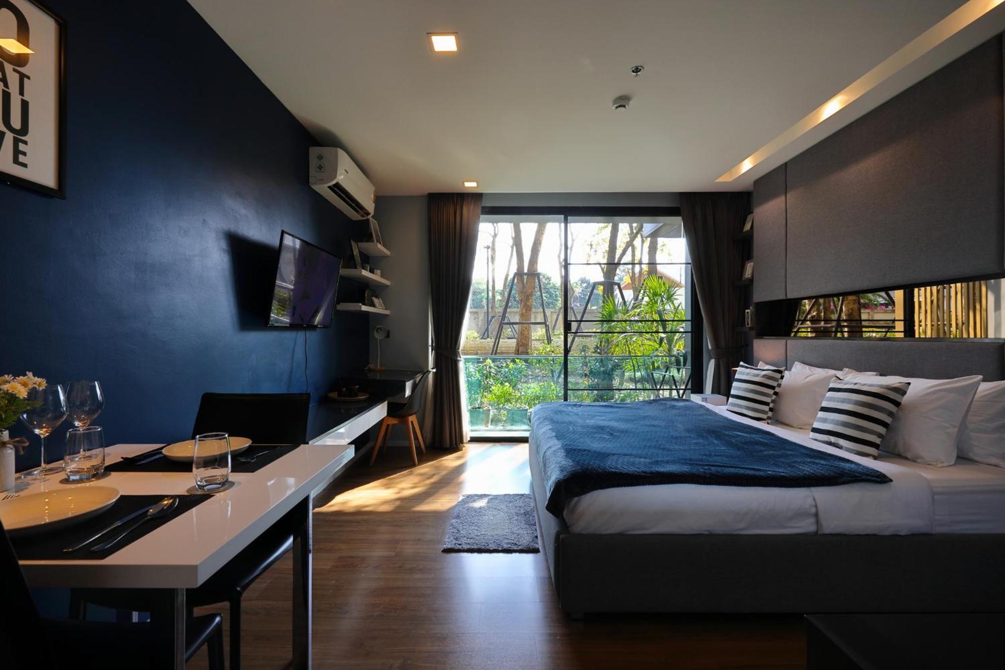 Apartment Luxury Modern Garden View *