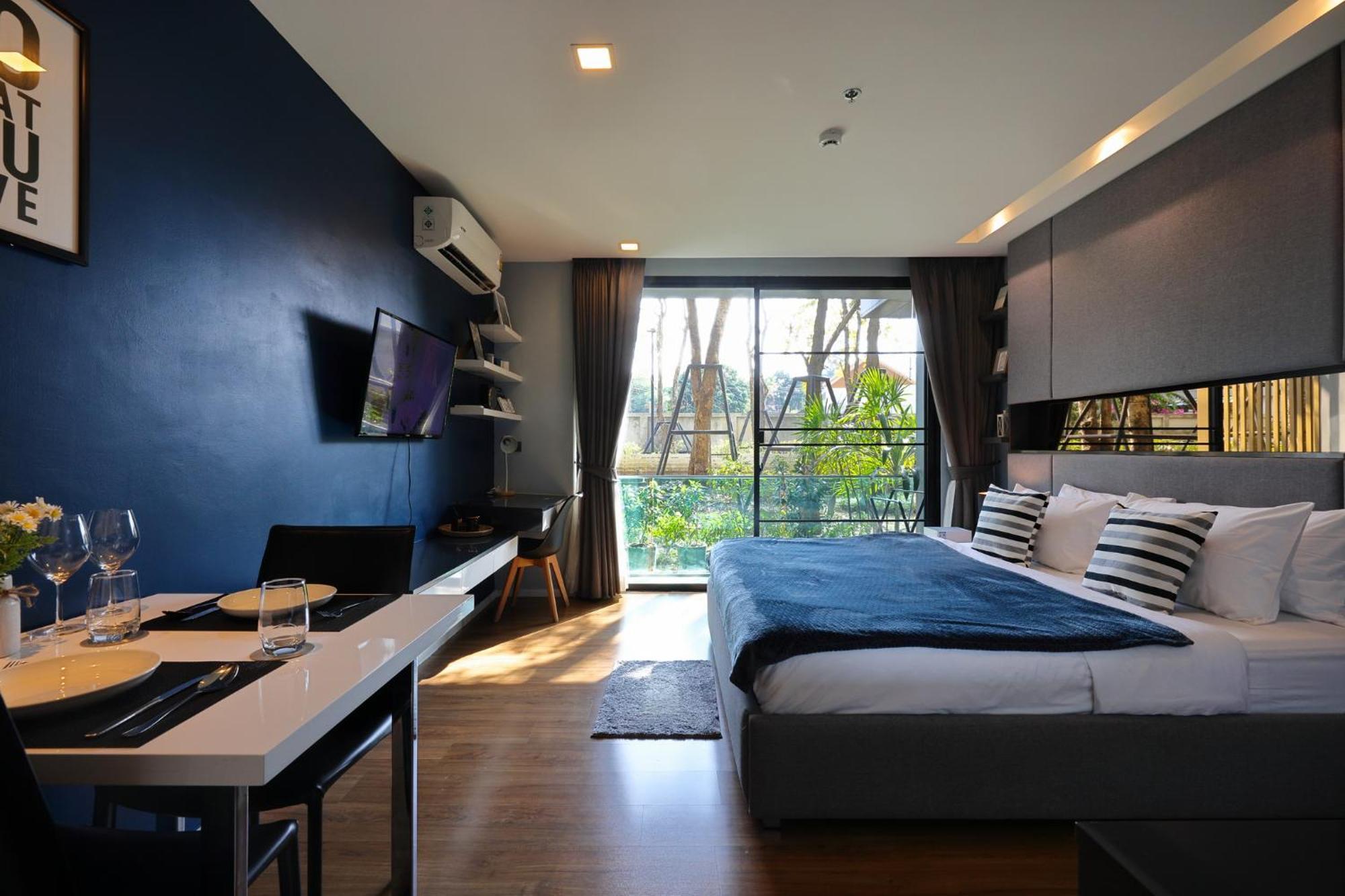 Apartment Luxury Modern Garden View *