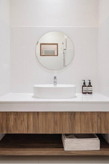 White Wood House In