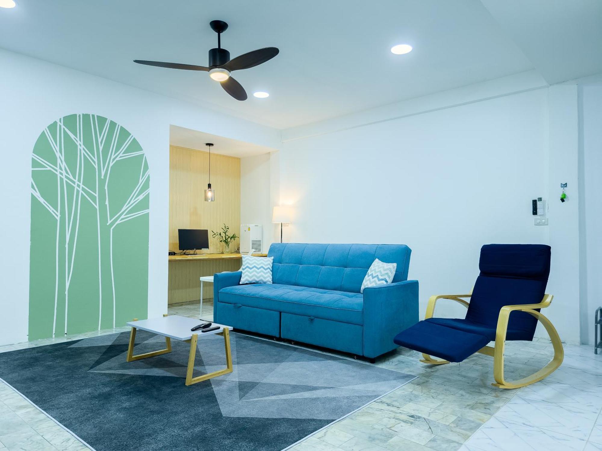 Apartment Eco-friendly House Near Street Food Quiet Area *