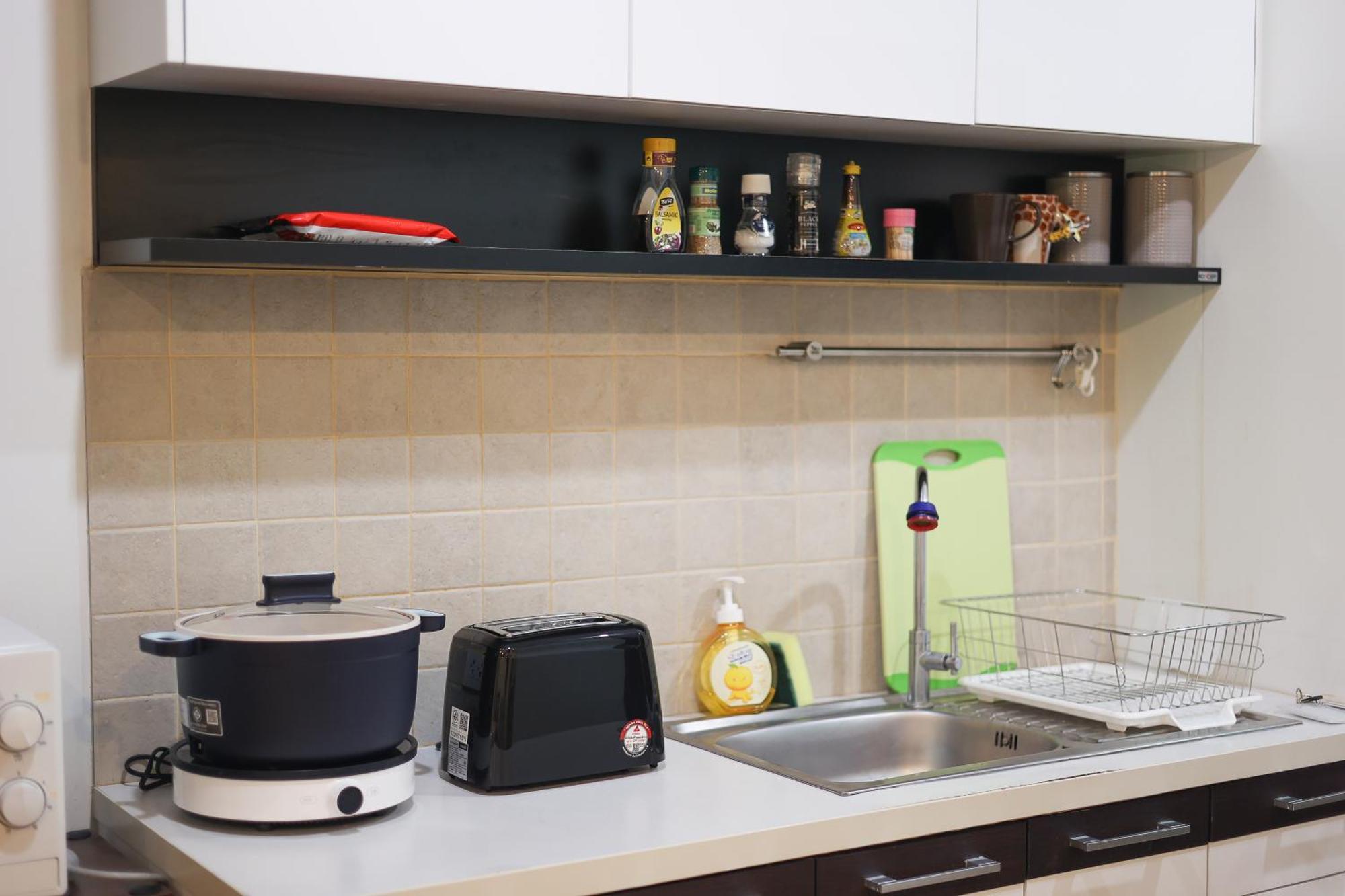 Modern Style 1br / Large Balcony At Nimman Apartamento *