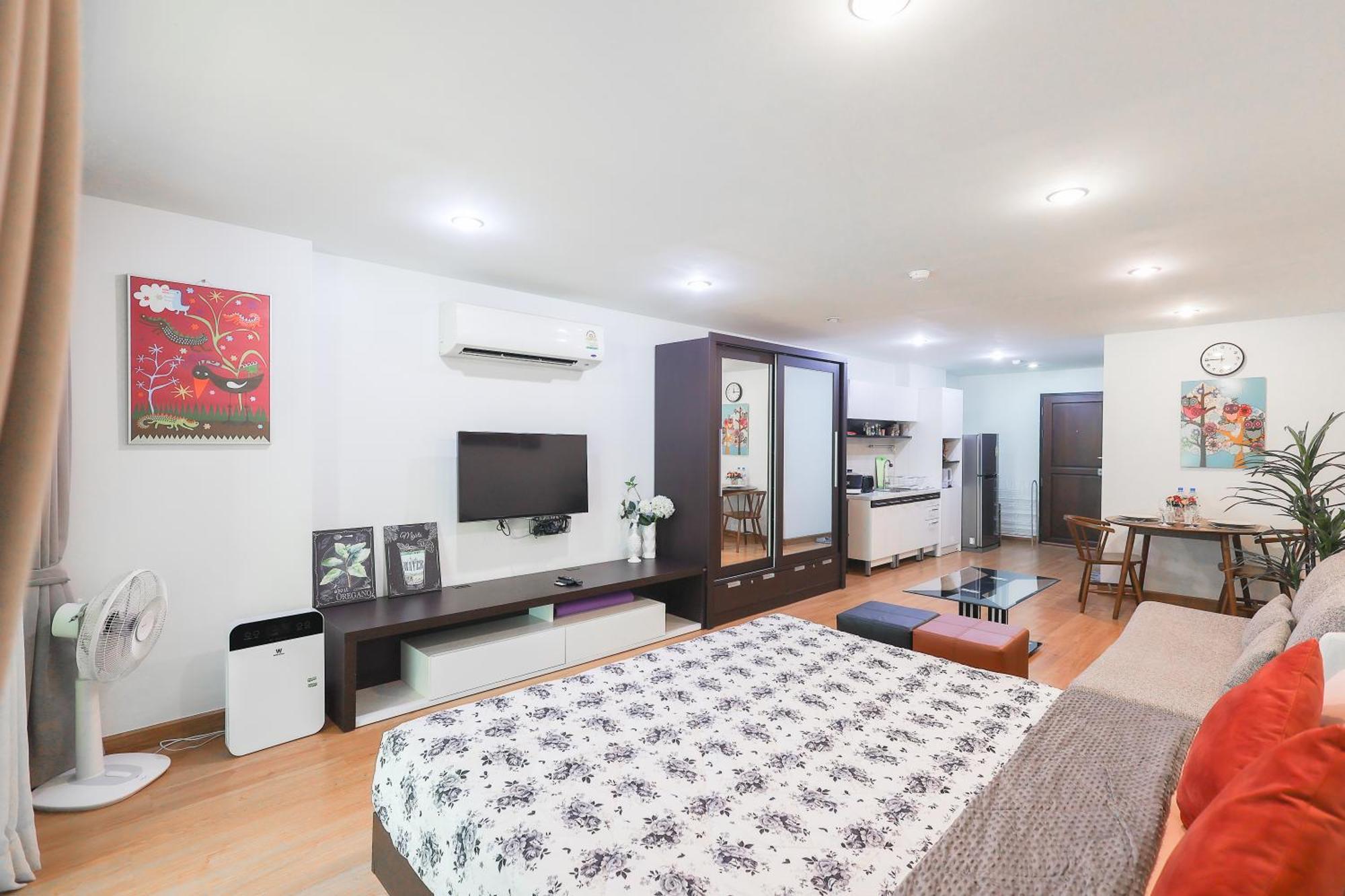 Apartamento Modern Style 1br / Large Balcony At Nimman Chiang Mai