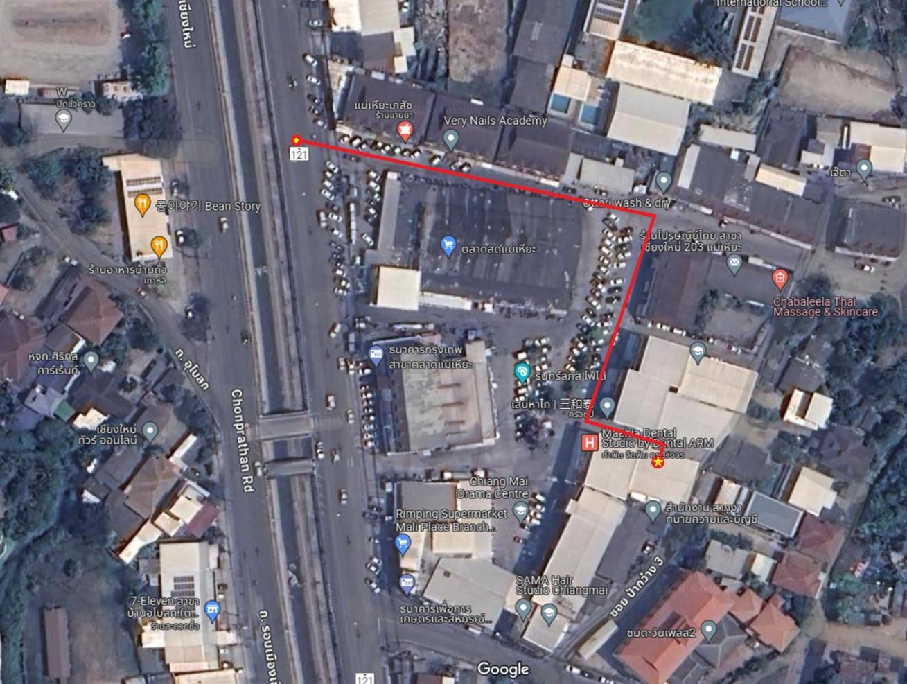House In Community Mall, Spacious 6 People, 3br Chiang Mai