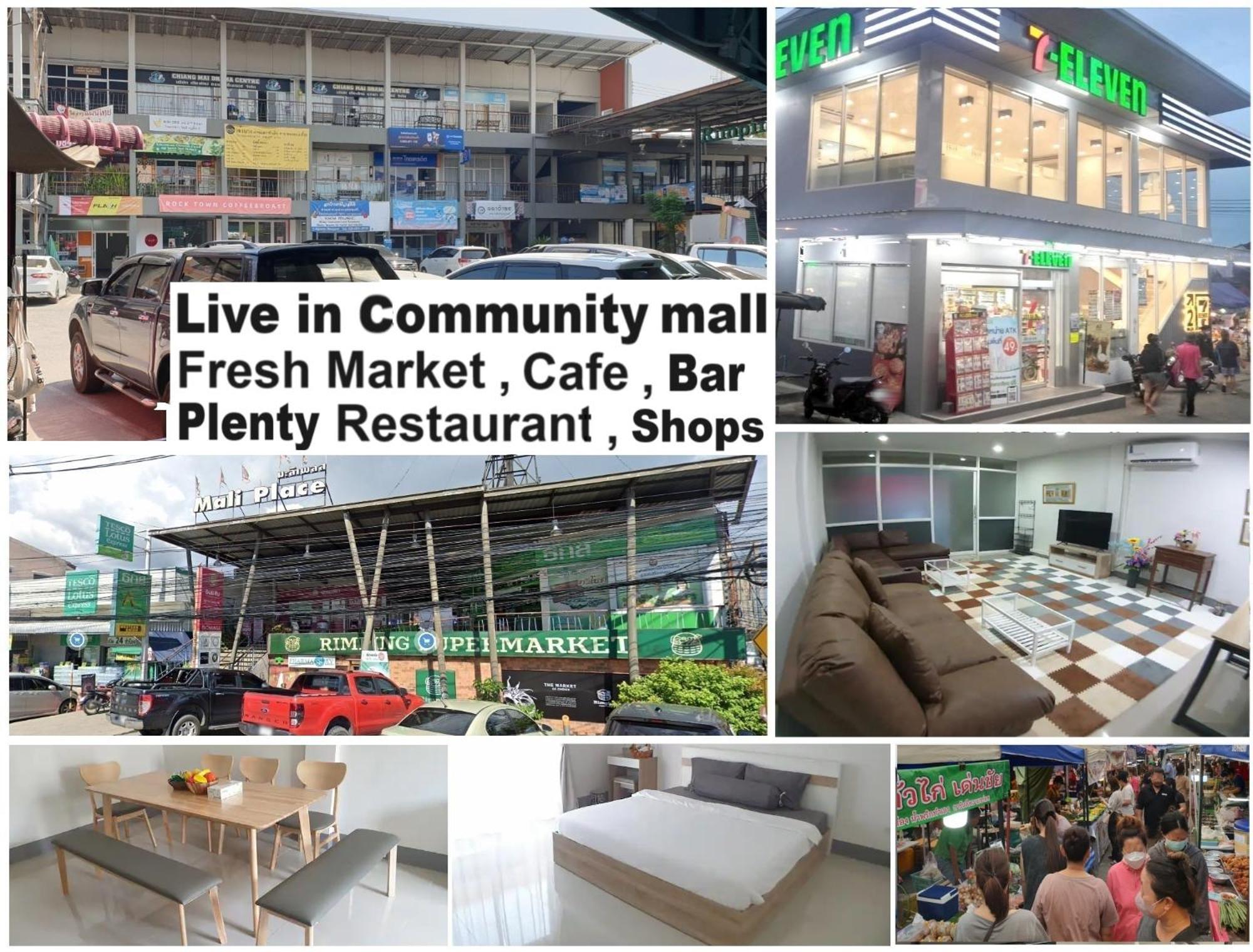 House In Community Mall, Spacious 6 People, 3br Holiday home