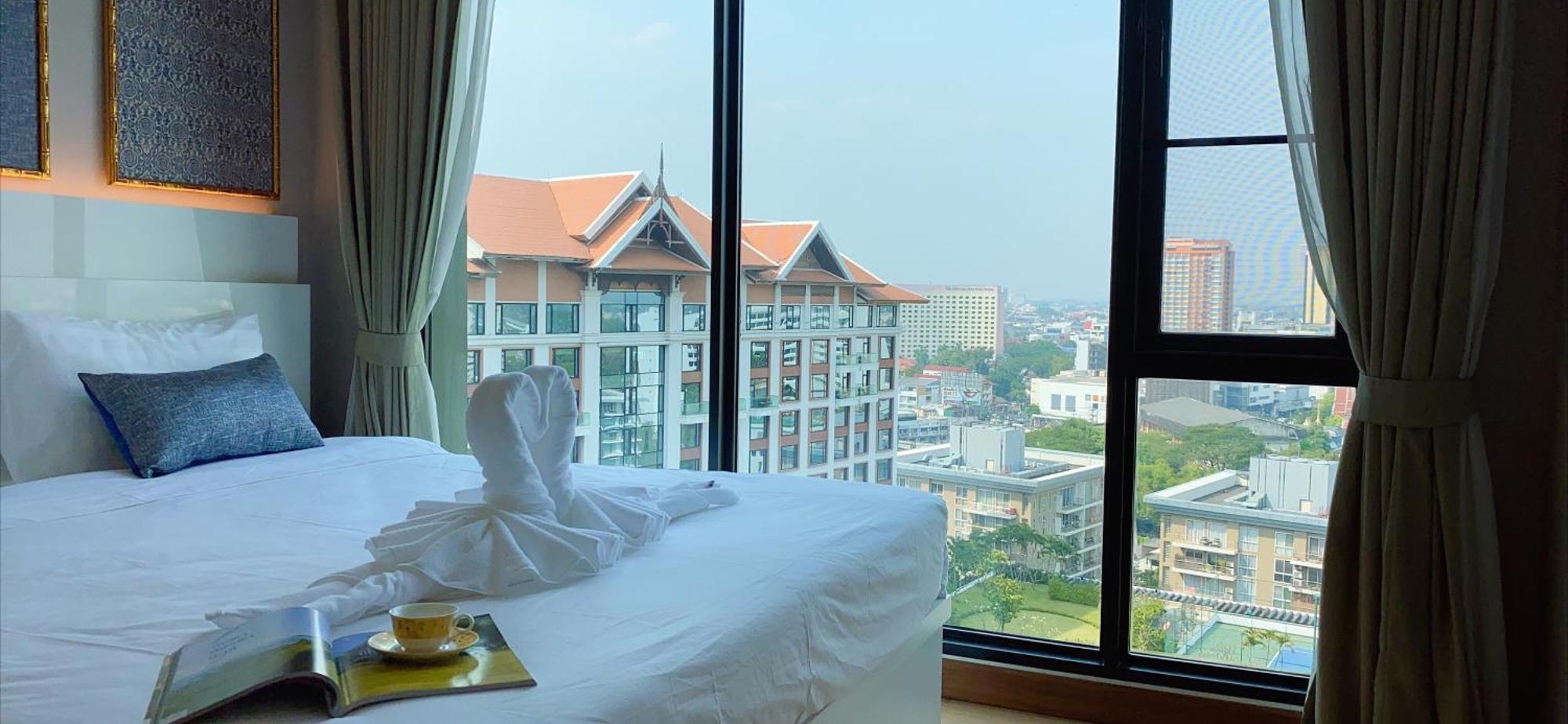 Apartment Luxury High Floor Pool Gym With 2br Chiang Mai