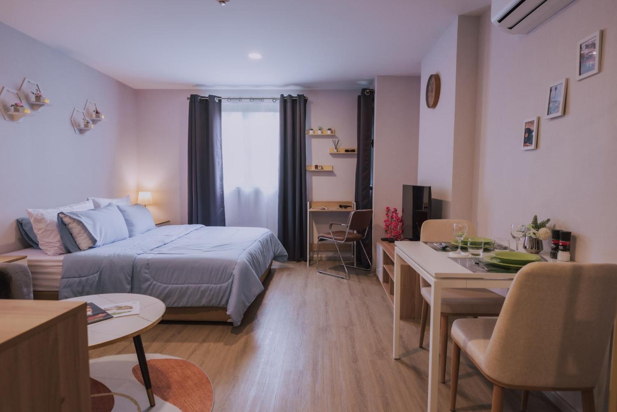 Apartment Hycondo Thasala Near Airport! *