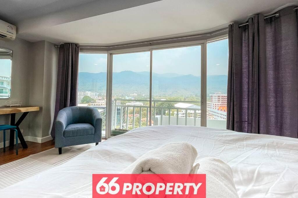 Stunning Mountain View Duplex W Full Kitchen - Walk To Nimman