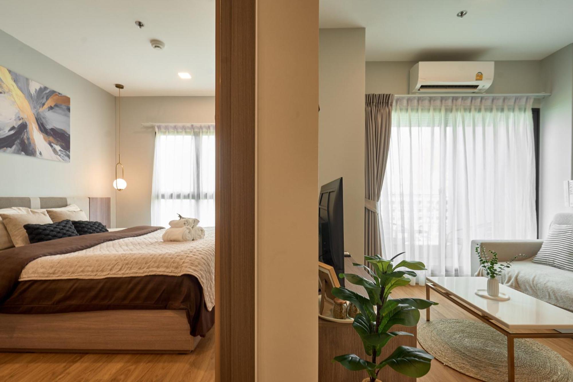 Apartment The Astra Sky River, Rooftop Pool, Full Facilities ดิ แอสตร้า สกาย ริเวอร์ Chiang Mai