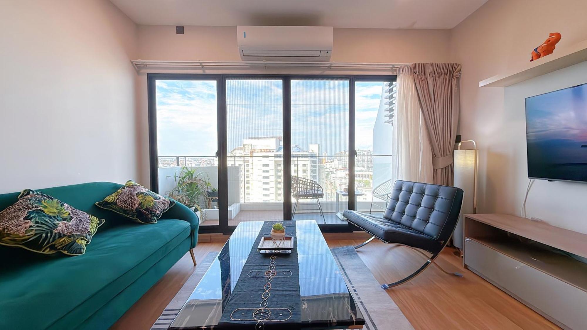 New Luxury Pool Gym Astra Sky River 3br Apartment *