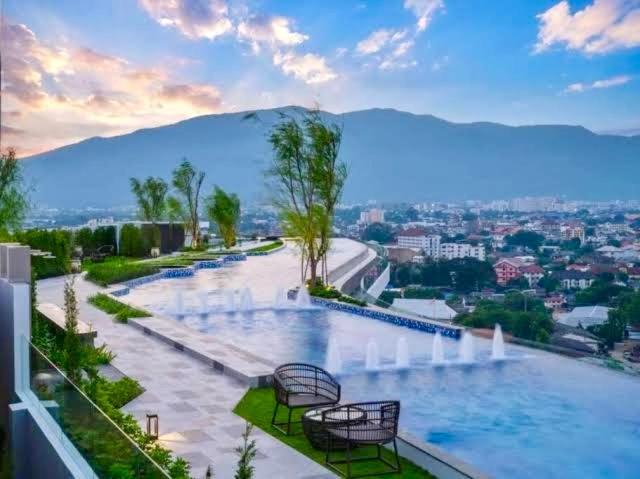 Astra Sky River 5 Stars Pool Sauna Gym Apartment Chiang Mai