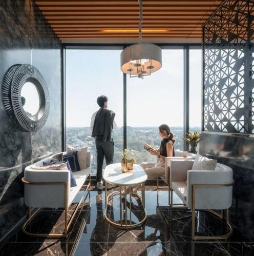 Cozy River 1b1b -sky River- Infinity Long Rooftop Pool Aparthotel Chiang Mai