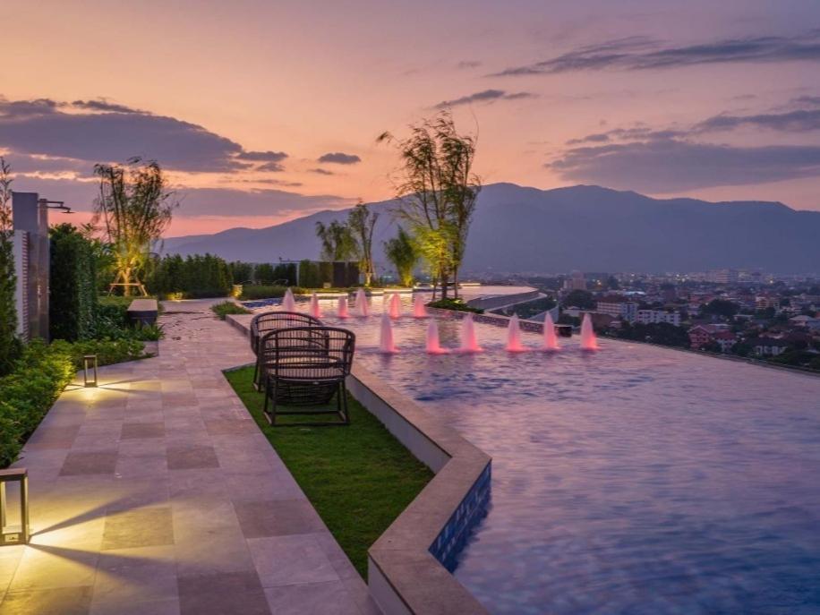 Cozy River 1b1b -sky River- Infinity Long Rooftop Pool Aparthotel