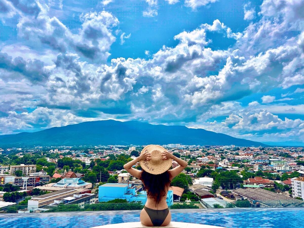 Apartment Astra Sky River 2 Bedrooms, 1 Living Room, 1 Bathroom, Infinity Pool, Latex Mattress Chiang Mai