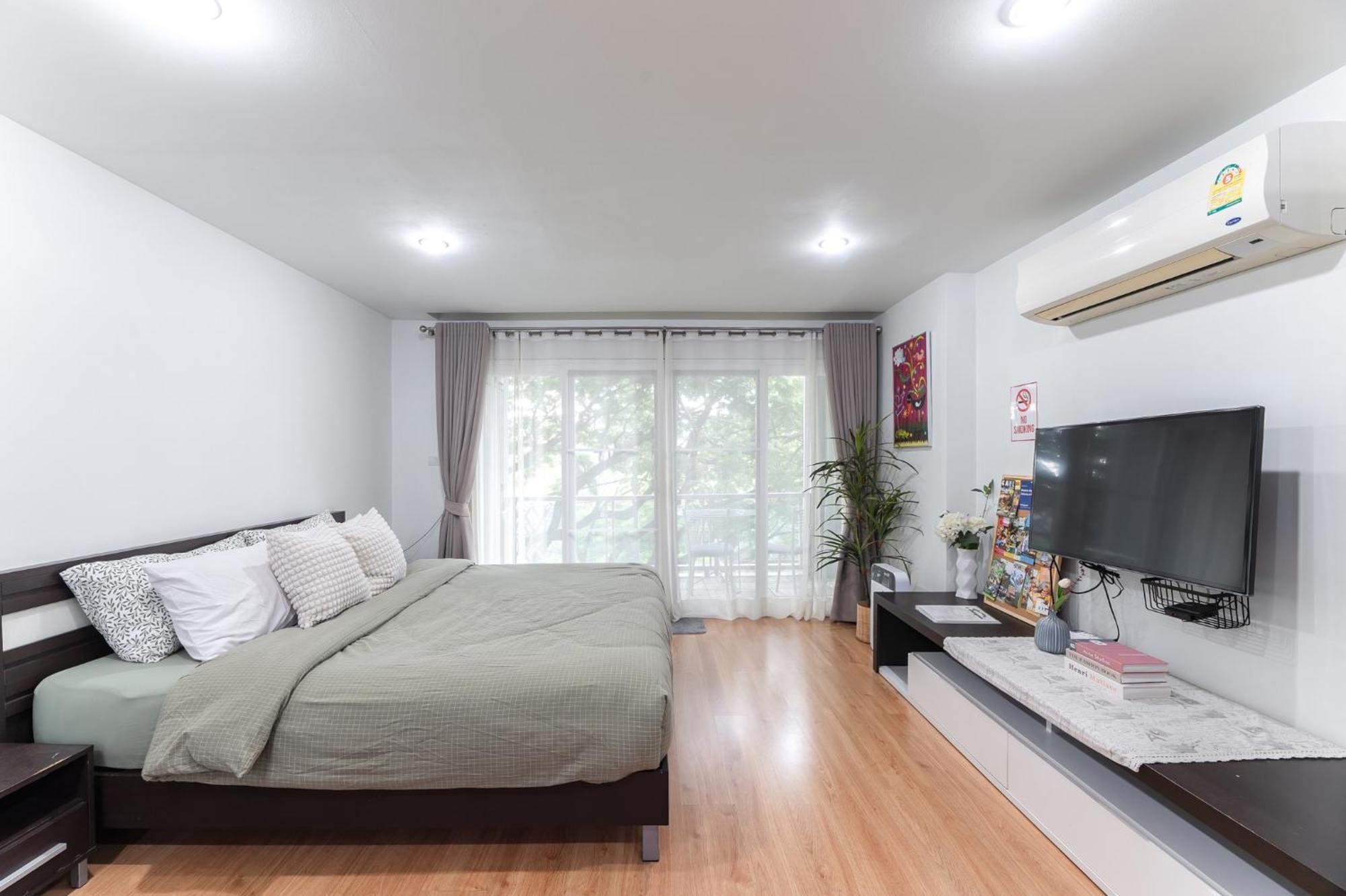 Modern Style 1br / Large Balcony At Nimman *