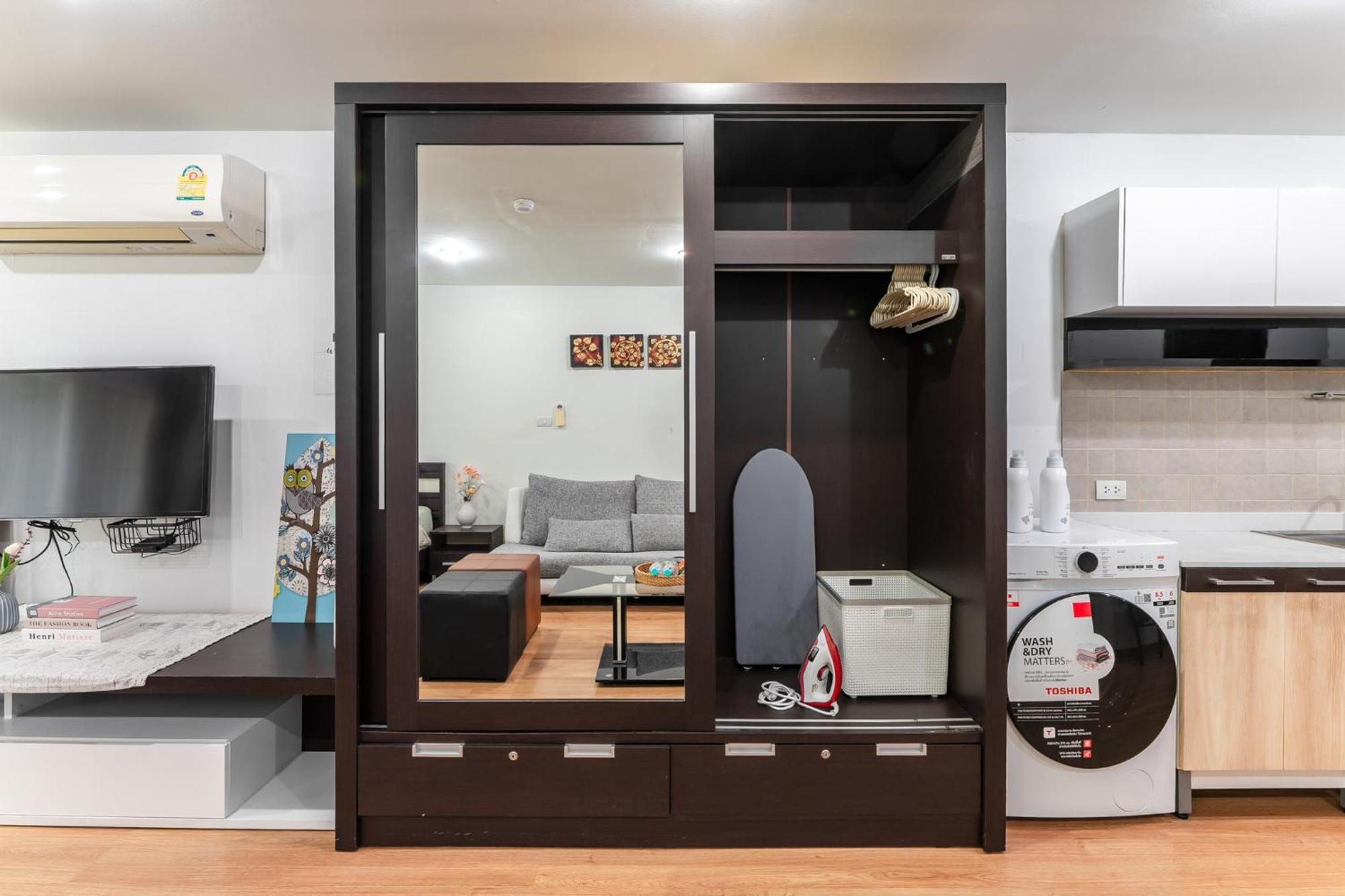 Apartment Modern Style 1br / Large Balcony At Nimman