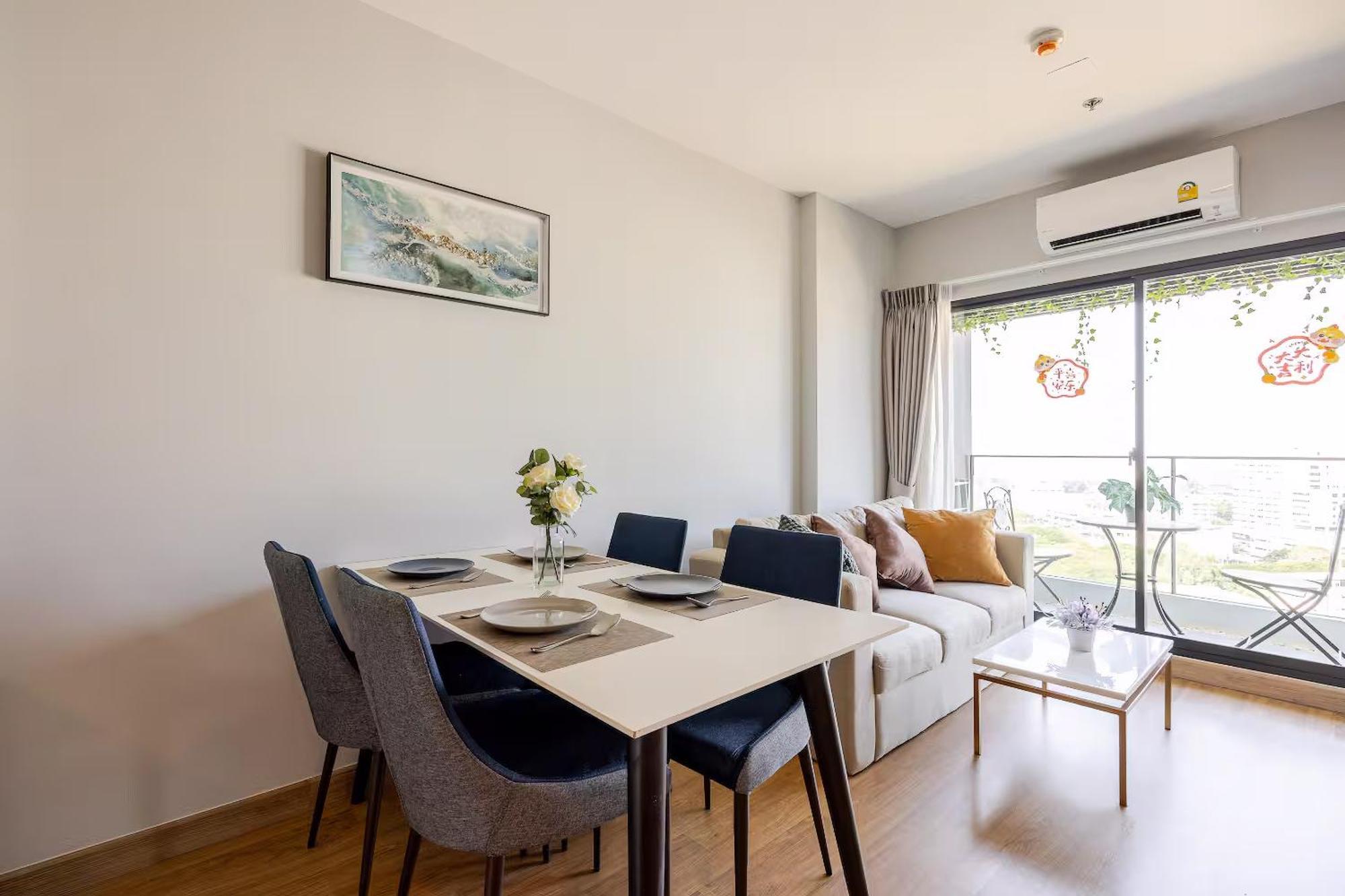 The Astra Sky River - Family Sute 2bdr 1627 * Chiang Mai