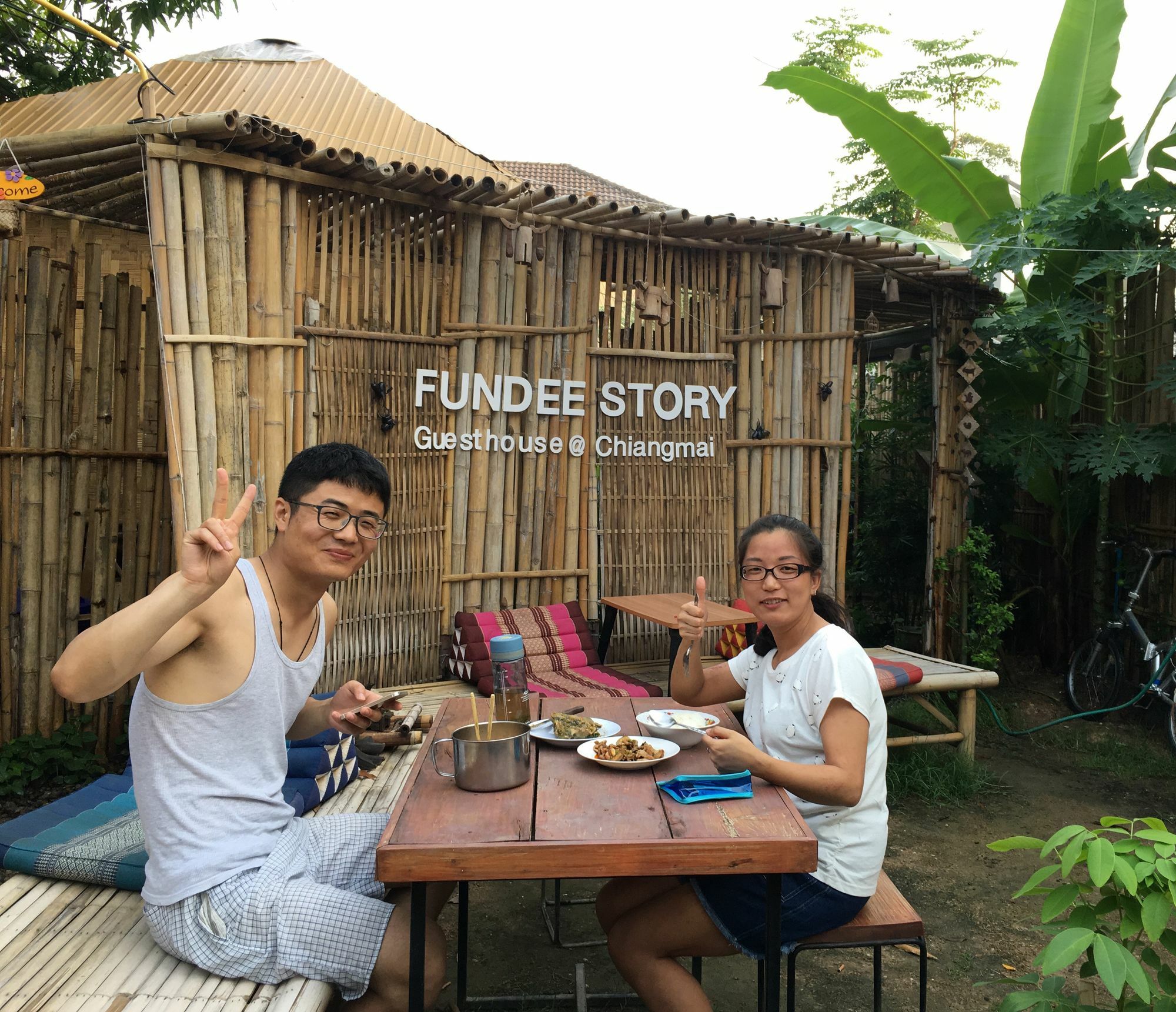 Fundee Story Bamboo House In Old Town Guest house Chiang Mai