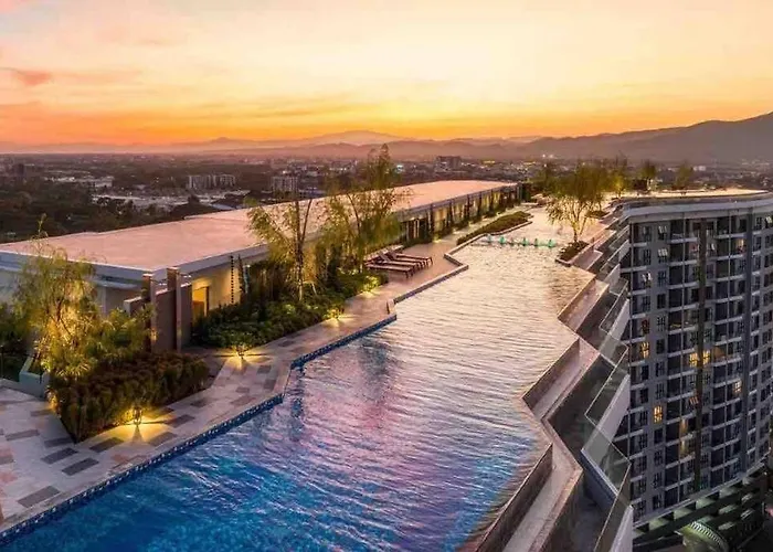 New & Cozy 2 Bedroom @ The Astra Sky River Chiang Mai