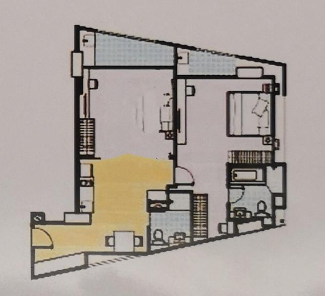U-home Private 80-86sqm Adjustable 2bedrooms Wooden Decor 80平米 Apartment *