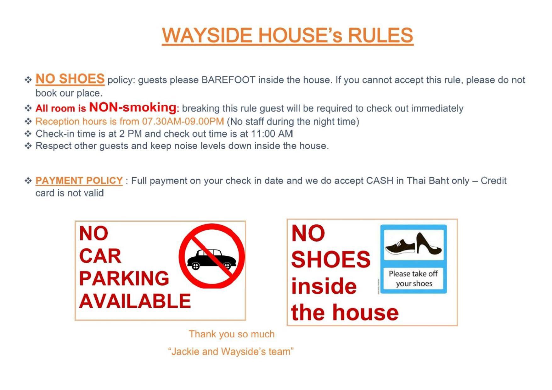 Guest house Wayside Chiang Mai