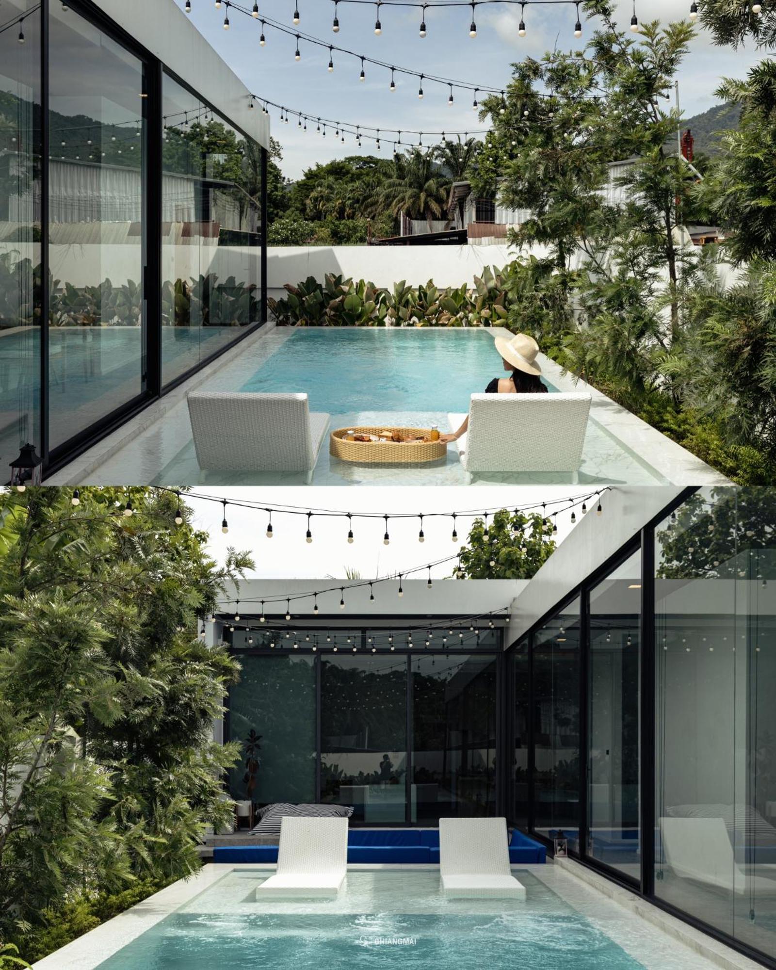 Luxury Pool Modern Style With Mountain View Villa