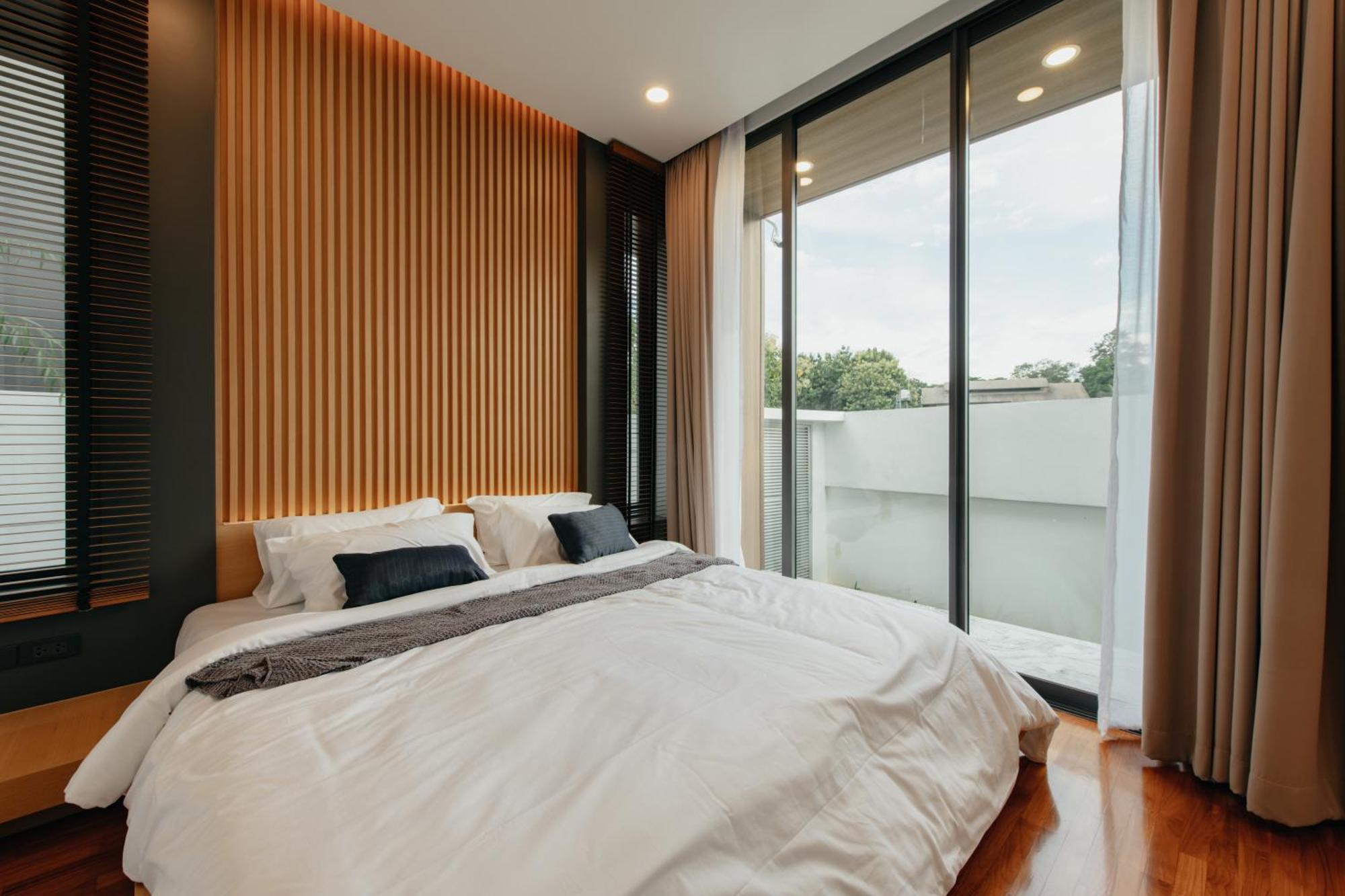 Luxury Pool Modern Style With Mountain View Chiang Mai