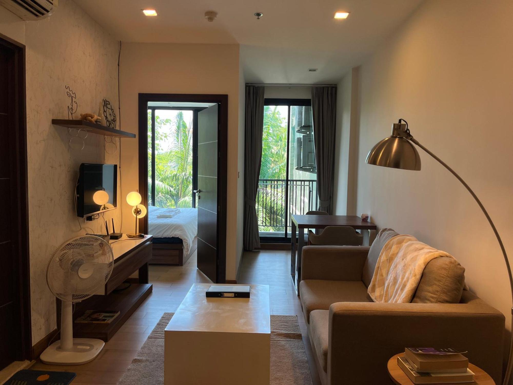 1 Bed 1 Bath - Serviced Near Center With Rooftop Pool And Gym Appartement *