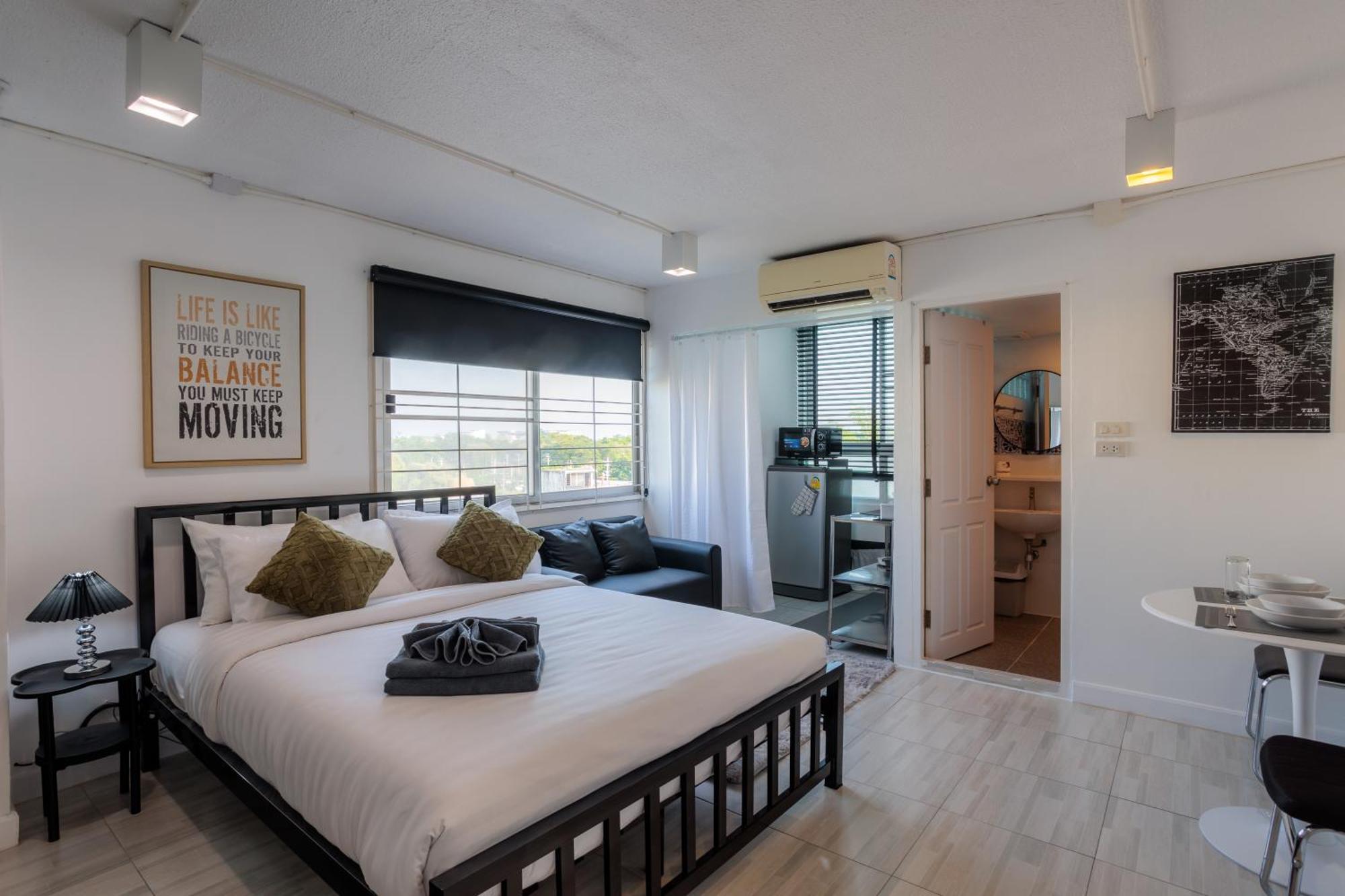 Apartamento White & Black Cozy Heart Of Nimman