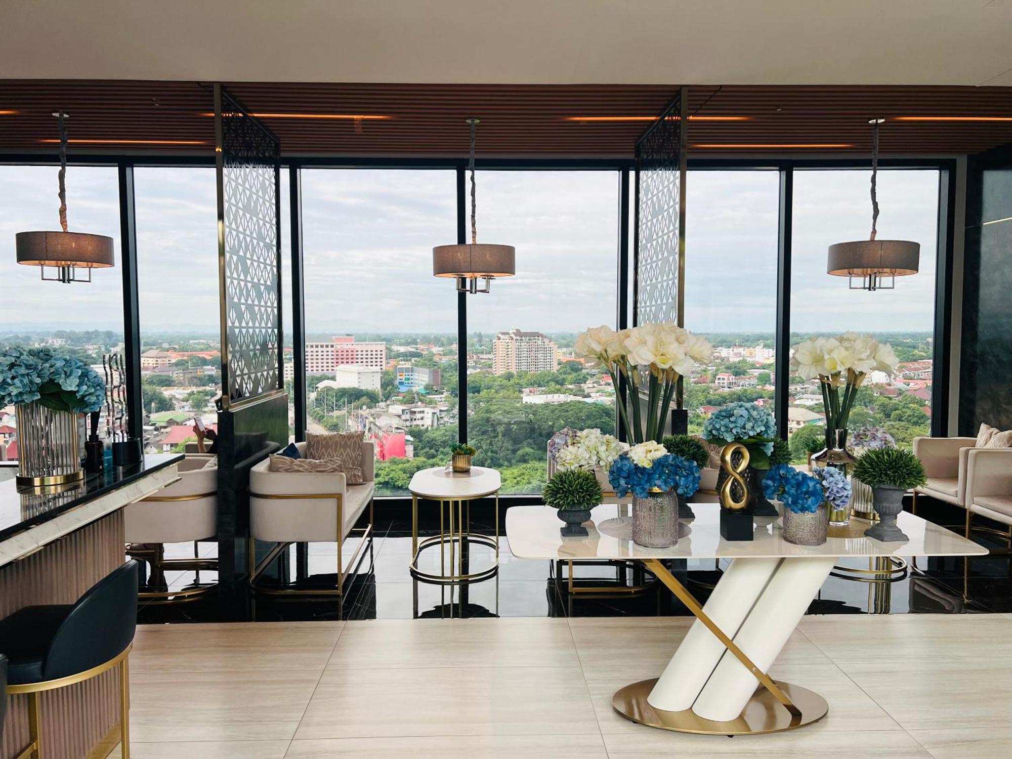 Pangsapuri Astra Sky River Luxury 2bedroom Family With Infinity Pool, Near Old Town Chiang Mai