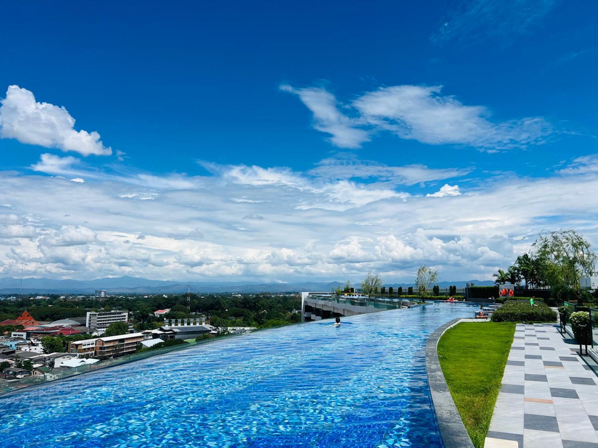 Pangsapuri Astra Sky River Luxury 2bedroom Family With Infinity Pool, Near Old Town Chiang Mai