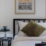 White & Black Cozy Room Heart Of Nimman