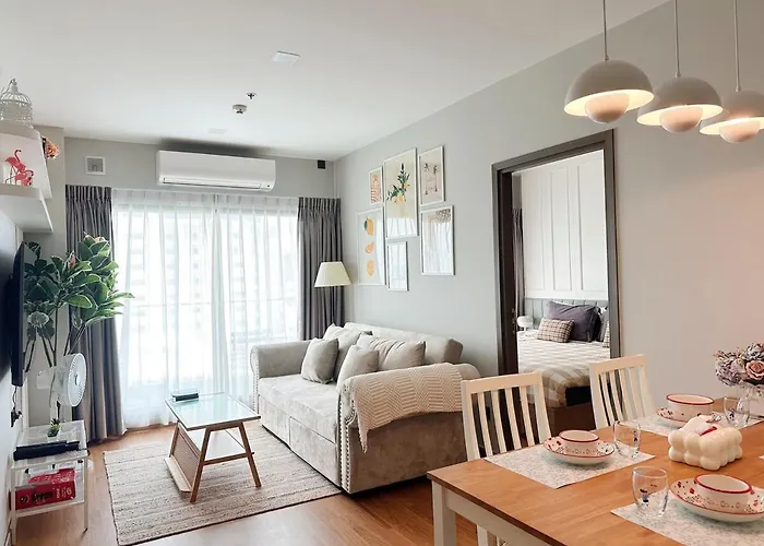 Bright Large Room 2B2B 73Sqm -Astra Sky River Rooftop Pool