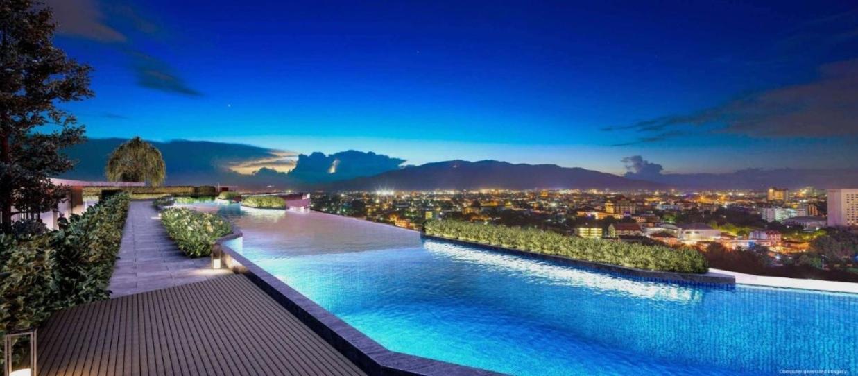 Cozy River 1b1b -sky River- Infinity Long Rooftop Pool Chiang Mai